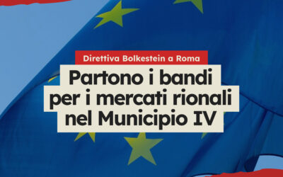 Direttiva Bolkestein a Roma: Partono i bandi per i mercati rionali nel Municipio IV